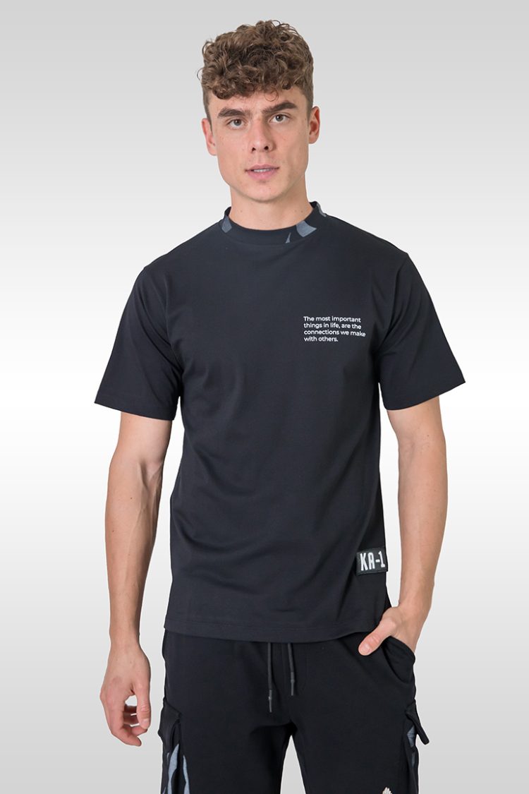 CONNECTIONS TEE BLACK